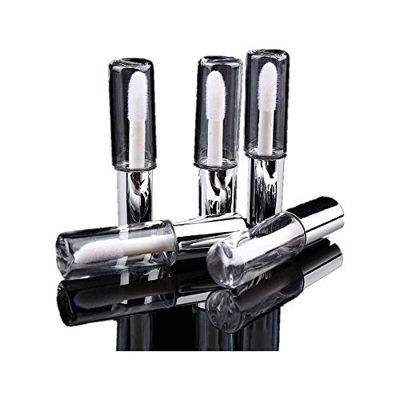 Tubo de lápiz labial vacío para labios - 45 piezas Mini 1.2ml Bálsamo labial Botella linda Envase cosmético vacío Tubo Brillo de viaje para muestras d