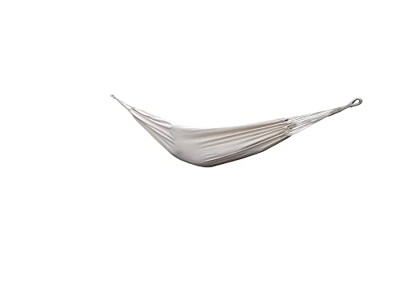HENG FENG Hamaca de Lona de algodón 200 * 150 cm portátil para Jardines Interiores y Exteriores Carga de Camping hasta 150 kgs Beige