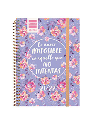 Finocam Agenda 2021 2022 Semana vista apaisada Septiembre 2021, Junio 2022 10 meses y Julio/Agosto resumidos 8º, 120x164 Secundaria Imposible Español precio