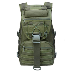 LHI 35L Mochila Táctica Militar Mochila Hombre y Mujer para Senderismo Acampada Montañismo, pescar, Caza, Aire Libre Ciclismo, ejercito verde precio