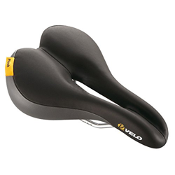 Velo - Sillín de bicicleta Velo Plush Inclined 4126, para mujer, color negro en oferta
