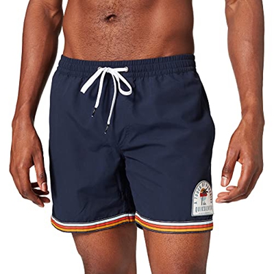 Quiksilver Tape of Paradise, Bañador para Hombre Hombre, Opacity, Blazer Marino, X-Large