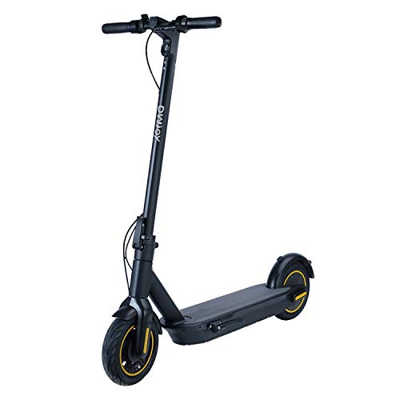 DWjoy Patinete Eléctrico Adulto, Neumático de 10", Monopatin Eléctrico con Motor de 350W, Alcance de hasta 30km, Control App, Scooter Eléctrico Plegab