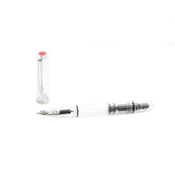 TWSBI Eco Clear - Pluma estilográfica transparente, plumín F en oferta