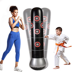 Minterest Saco de boxeo inflable de 160 cm, para niños y adultos, para practicar taekwondo y karate en oferta