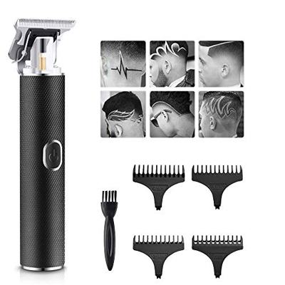 Bcamelys Cortapelos profesional eléctrico para hombre T-Blade Outliner Trimmer recortadora de pelo Trim Afeitadora Pro Li T, cortapelos con 4 peines g