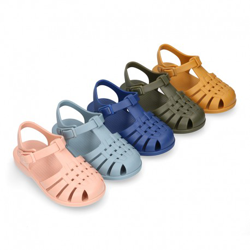 Cangrejera Clásica Niños Colores Sólidos Con Cierre Clip Para Playa Y Piscina. 29 Kaki en oferta