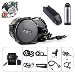 Bafang BBS01B 36V 250W / 350W / 500W Kit de Conversión de Bicicletas Eléctricas, Batería de Tubo descendente Opcional de 36 V 7,8Ah/10Ah/15,6Ah/17,4Ah características
