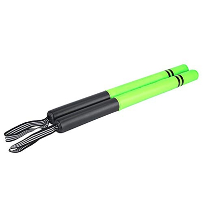 zhoul Palo de Boxeo portátil, Caja de Objetivos de Boxeo, Herramienta de Entrenamiento, Equipo de Fitness, Palos de Combate(Verde)