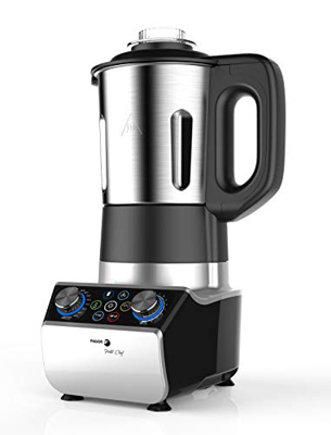 FAGOR Procesador de alimentos I-COOK. 1300W de potencia y 10 velocidades. Vaso de 2.5L de capacidad. Temperatura de 30 a 120 grados. 3 accesorios incl