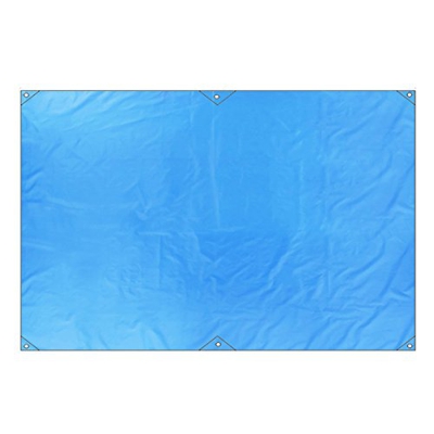 TRIWONDER Lona de Tiendas de Campaña Impermeable Oxford Portátil Toldo Camping para Playa Picnic al Aire Libre (Azul, L - 2.4 x 2.2m)