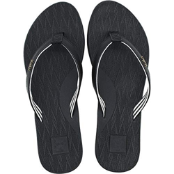 KuaiLu Chanclas Mujer Comodas Piel Verano Playa Piscina Ultraligera Sandalias de Dedo Planas Moda Caminar Antideslizante Yoga-Espuma Zapatillas Negro  en oferta