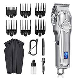 Limural Cortapelos para hombre profesional, cortapelos eléctrico para niños, adultos y peluqueros (ajustable/inalámbrica/batería recargable/USB/pantal características