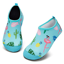 Kyopp Zapatos de Agua para Niños Secado Rápido Chicos Zapatillas Acuáticas Antideslizantes para niños para Piscina de Playa precio