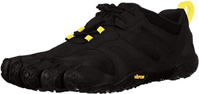 Vibram Fivefingers 19M7601 V 2.0, Zapatillas de Trail Running Hombre, Negro y Amarillo, 48 EU