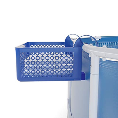 Carrie Box Cesta de Almacenamiento, Accesorios de Piscina, Piscina Desmontable, Portavasos de Piscina