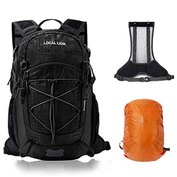 Local Lion 20L Mochilas de Montaña Ligera con Cubierta Impermeable Senderismo Viajes Trekking Macutos de Acampada Marcha al Aire Libre características