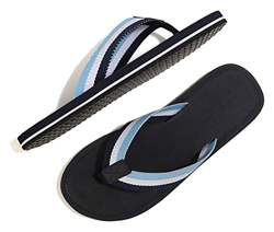 ARRIGO BELLO Chanclas Hombre Flip Flops Verano Playa Piscina Sandalias Al Aire Libre Vacaciones Ducha Gimnasio Cómodo Zapatos Talla 40-46 (Azul Claro, en oferta