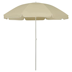 vidaXL Sombrilla de Playa Parasol Exterior Patio Terraza Marquesina Refugio Solar contra Rayos Ultravioleta Piscina Toldo Arena Amarillo 240 cm características