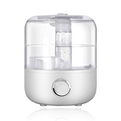Yoyika 2.5L Humidificador Ultrasónico, Humidificador de Niebla Fría 360° Rotativo con Difusor de Aceites Esenciales, Humidificador de Aire Vapor Frío  en oferta