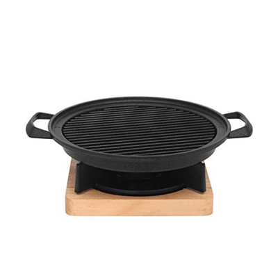 Amusingtao - Parrilla japonesa de carbón vegetal para mesa, miniparrilla barbacoa de estilo japonés, placa de barbacoa, fogón de cocina portátil, acce