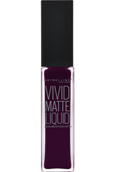 Maybelline New York - Pintalabios color Sensational Vivid Matte Liquid 45 Possessed Plum en oferta