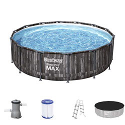 Steel Pro MAX™ 14' x 42"/4.27m x 1.07m Pool Set en oferta
