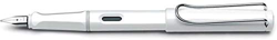Lamy Safari 019 – Pluma estilográfica moderna en color blanco con mango ergonómico y diseño atemporal, grosor de la pluma EF en oferta