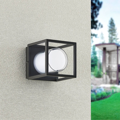 Lindby Heiderose aplique LED de exterior