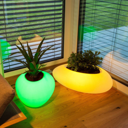 Decorativa Storus VII LED RGBW, plantable blanco precio