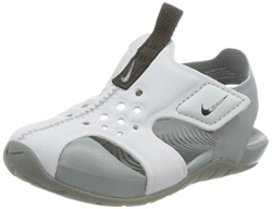 Nike Sunray Protect 2 (TD), Slide Sandal Unisex niños, Wolf Grey/Black-Cool Grey, 21 EU en oferta