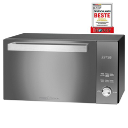ProfiCook Mwg 1204 Microondas Parrilla Acero Noble Timer 23 Litros 800 Vatios precio