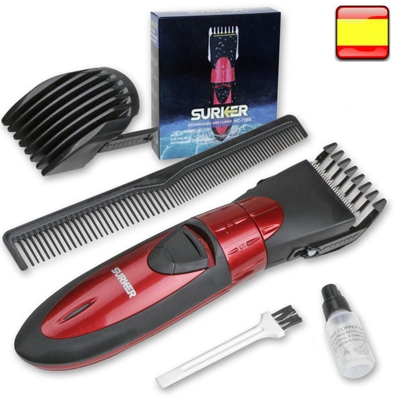 Cortapelos Inalambrico Maquina Para Cortar El Pelo Barba Resistente al Agua Prof