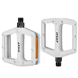 IPSXP Montaña Bicicleta Pedales, 3 cojinetes para Bicicleta de Carretera BMX MTB Road Bicycle 9/16 Pulgadas（Blanco） precio