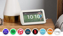 Nuevo Echo Show 5 (2.ª generación, modelo de 2021) | Pantalla inteligente con Alexa y cámara de 2 MP | Blanco características