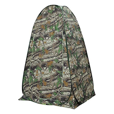 Tienda de campaña impermeable portátil tipo Kick para acampar privado baño ducha cambiador camuflaje, tienda de campaña multifuncional para observar p