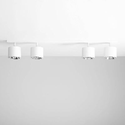 Foco de techo Bot, blanco, 4 luces