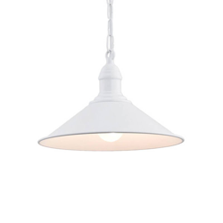 Lámpara colgante Elmo, 1 luz, blanca características