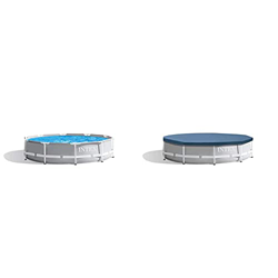 Ver Intex 26700Np Piscina Elevada Redonda Prisma Frame 305 X 76 Cm + 28030 Cobertor Piscina Metálica Metal & Prisma Frame 305 Cm y sus características Intex 26700Np Piscina Elevada Redonda Prisma Frame 305 X 76 Cm + 28030 Cobertor Piscina Metálica Metal & Prisma Frame 305 Cm características