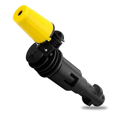Qooltek Boquilla flexible de rotación variable de 360 ° para Karcher K2 ~ K7 y Lavor de alta presión