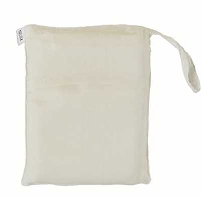 Marycraft Sábanas para Sacos De Dormir Ultraligero, 100% Seda De Mora, 210 cm x 84 cm (Blanco)