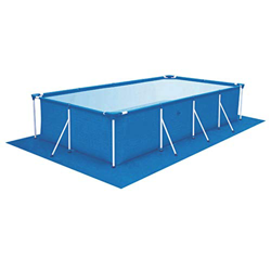 YJBE Piscina Rectangular: Piscina De Marco Rectangular Anti-UV Impermeable, Paño De Tierra SHOURT Duraderable Pool Pool Mat, para Piscinas, Barcos Inf en oferta