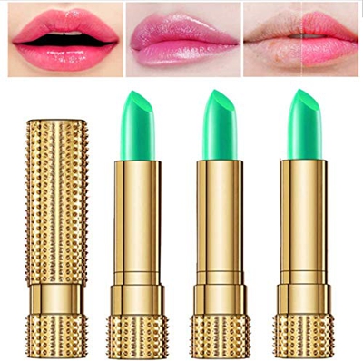 Lápiz Labial De Aloe Vera Que Cambia De Color Mágico, 3 Paquetes De Lápiz Labial Hidratante De Aloe Vera Orgánico De Larga Duración, Barras De Labios 