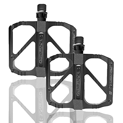 Migaven Pedales Bicicleta, Pedales MTB DU Aluminio Antideslizante Pedales Ciclismo Durable para BMX Bicicleta de Montaña PD-R27