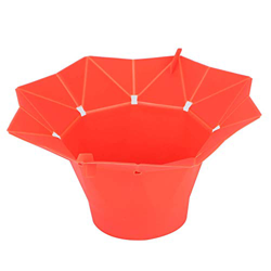 Duokon Horno de microondas Plegable Resistente al Calor Tazón de Palomitas de maíz DIY Máquina para Hacer Palomitas de maíz de Silicona Herramienta de en oferta