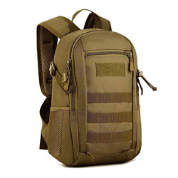 Selighting 12L Mini Mochila Táctica Militar Impermeable de Nylon Bolsa de Bandolera de Asalto MOLLE para Estudiantes Hombre para Caza Camping Trekking en oferta