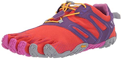 Vibram FiveFingers V-Trail, Zapatillas de Running para Asfalto Mujer, Naranja (Magenta/Orange Magenta/Orange), 37.5/38 EU