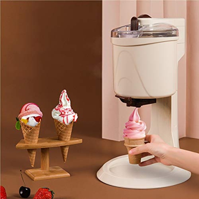 Máquina de fabricante de helados caseros Máquina de fruta congelada Máquina de sillín totalmente automática Mini fruta Servicio Congelador Contenedor 