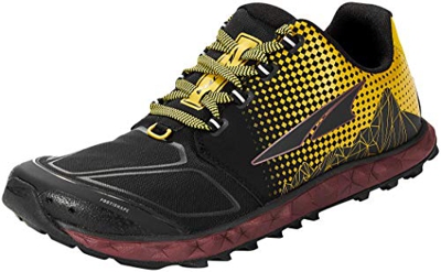 ALTRA Men's AL0A4VQB Superior 4.5 Trail Running Shoe, Yellow/Port - 9 M US