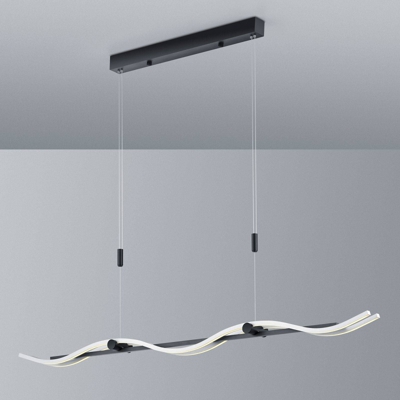 Bopp Cliff lámpara colgante LED, alto ajustable